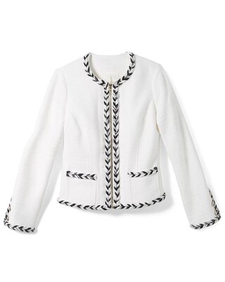 Soft Tweed Nautical Jacket