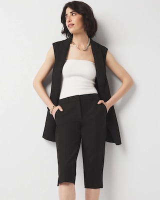 WHBM® Elle Slim Capri Pant click to view larger image.