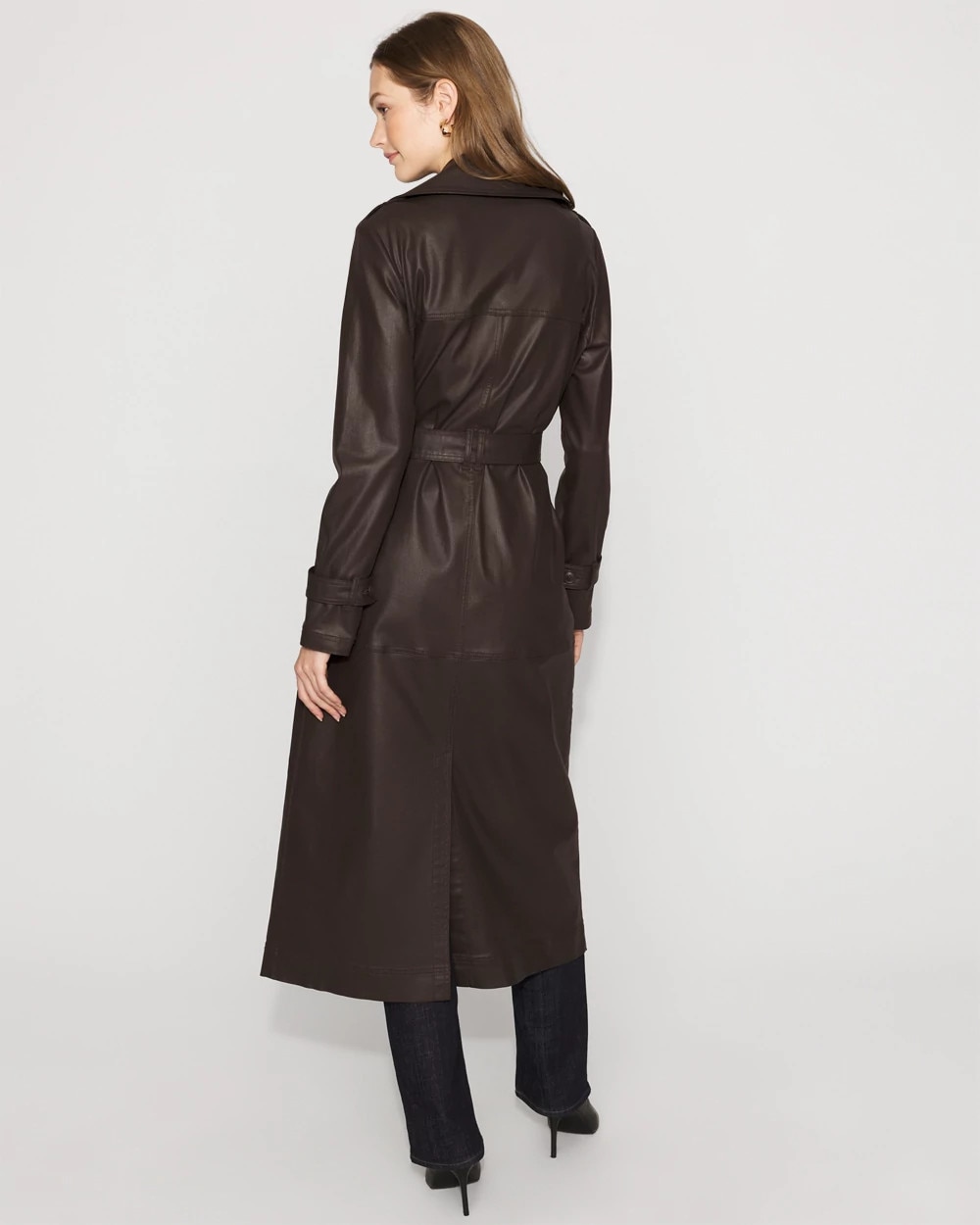 Coated Trench Coat
