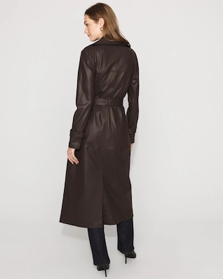 Coated Trench Coat click to view larger image.