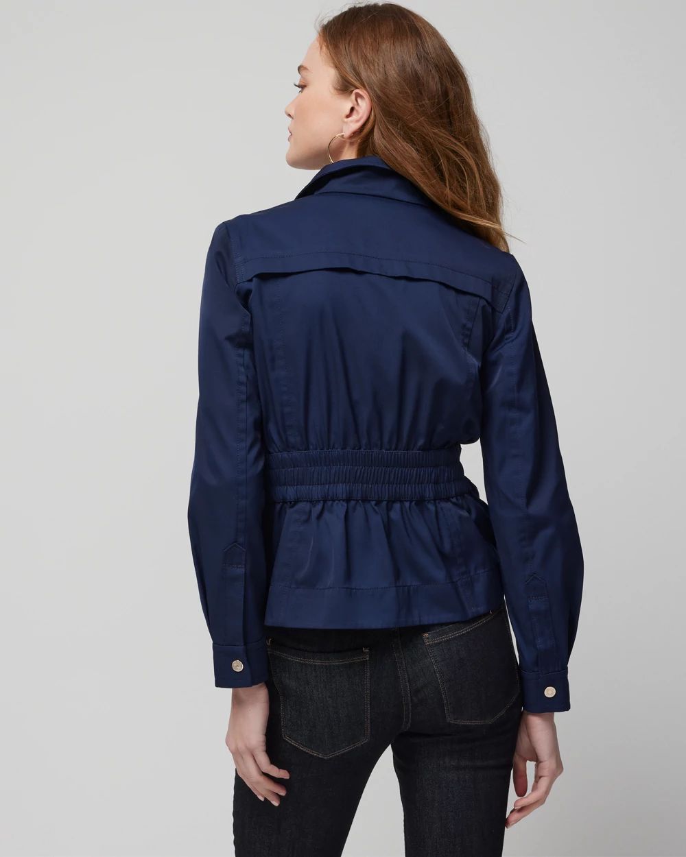 Twill Utility Anorak Jacket