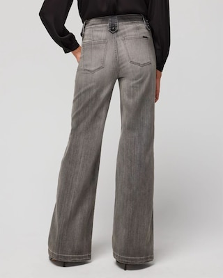 High-Rise Mariner Wide Leg Jeans