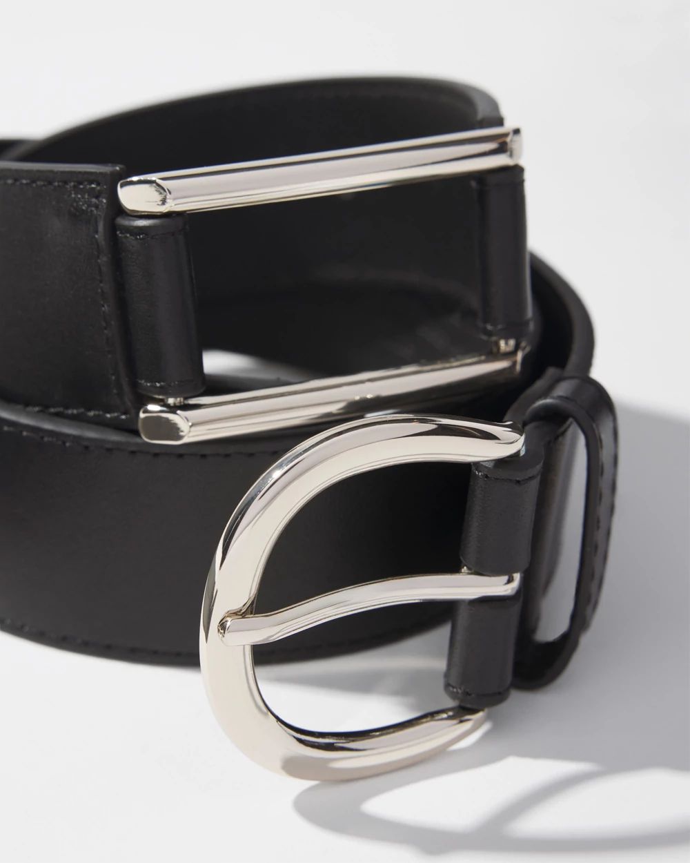 Metal Station Denim Belt