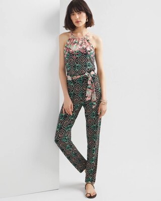 High-Rise Tapered Ankle Pants