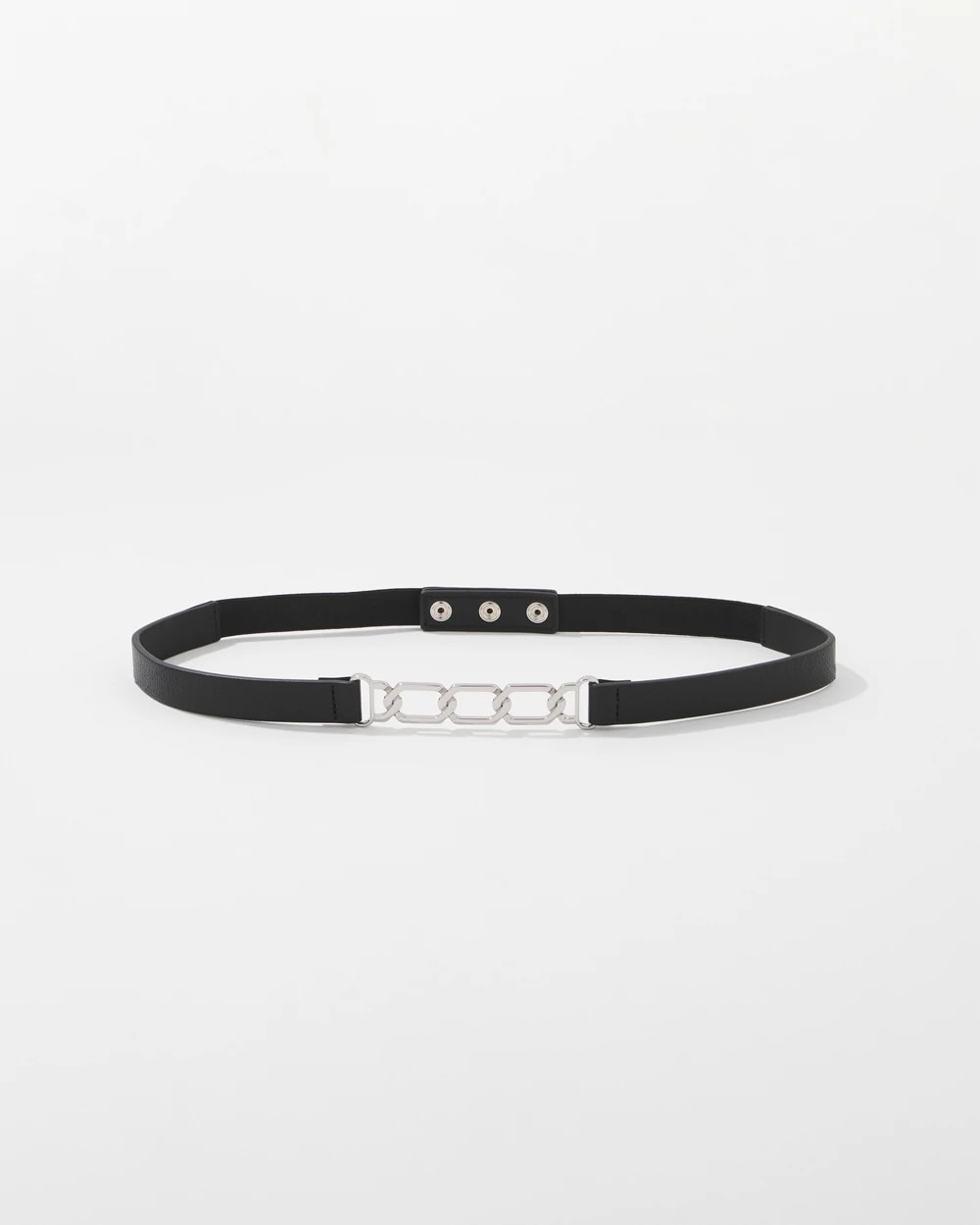 Silver Chain Stretch Belt - image 2
