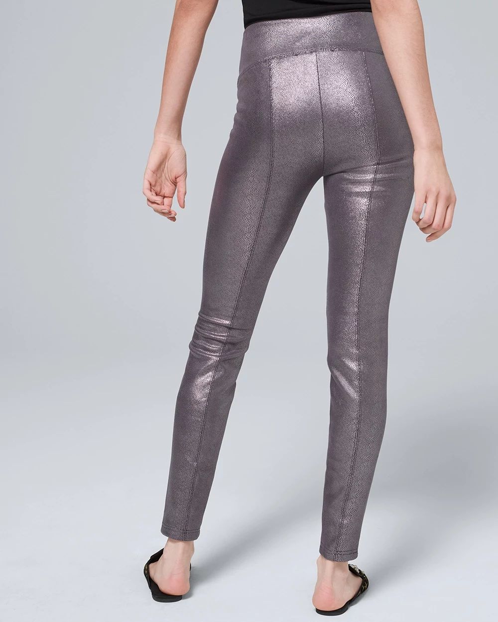 Snake Foil Print WHBM Runway Leggings