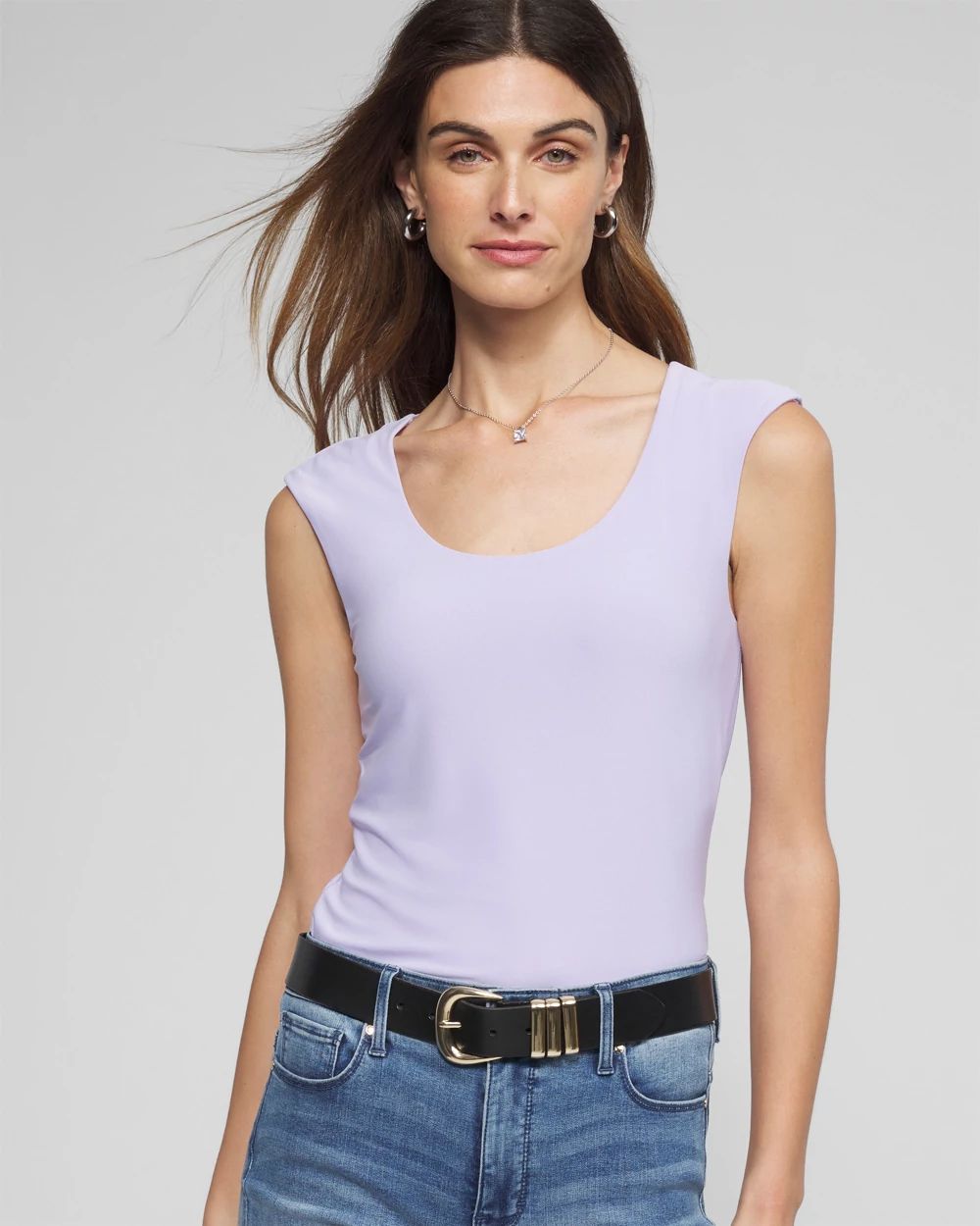 Outlet WHBM Cap Sleeve Top