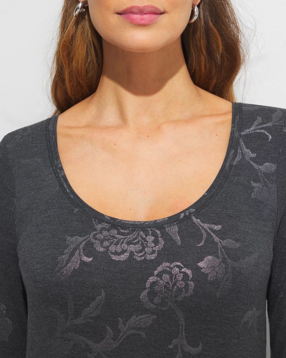 Outlet WHBM Foil Print Tee