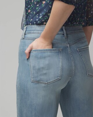 Petite High-Rise Everyday Soft Denim™ Wide-Leg Pants