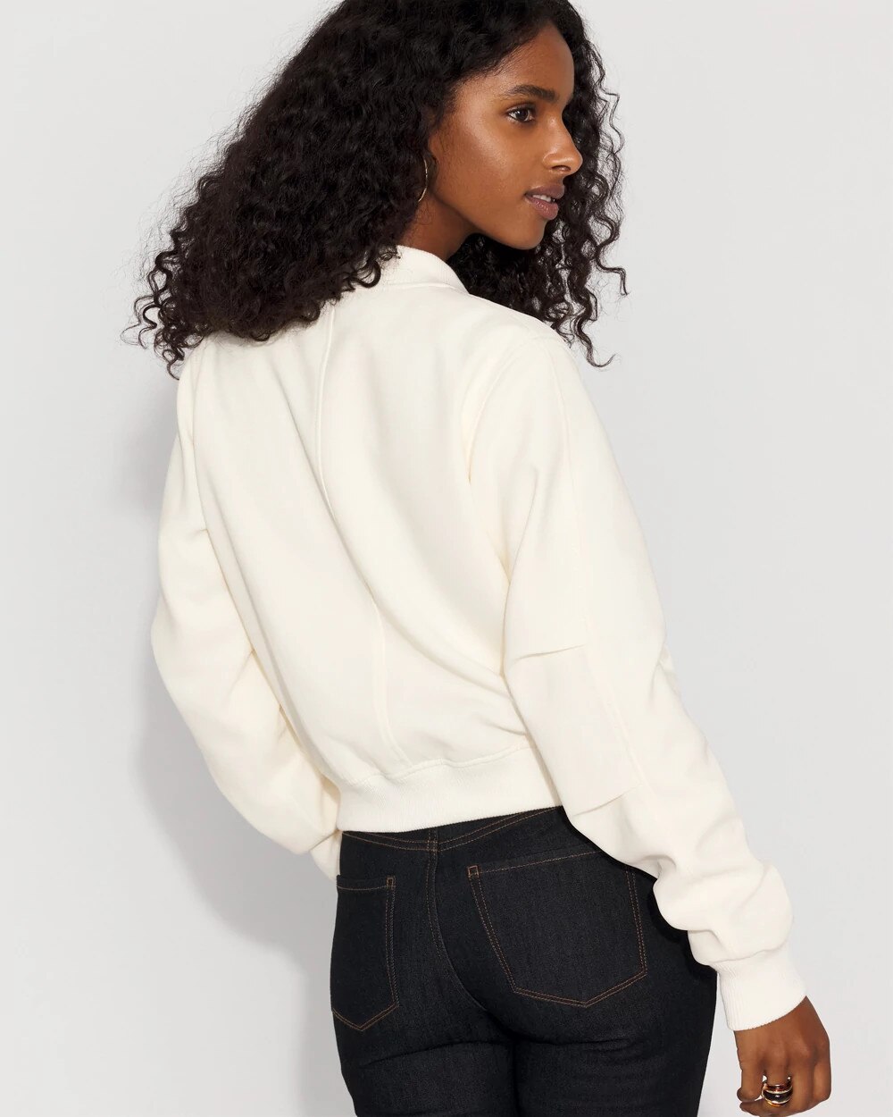Tailored Bomber Jacket - image 4