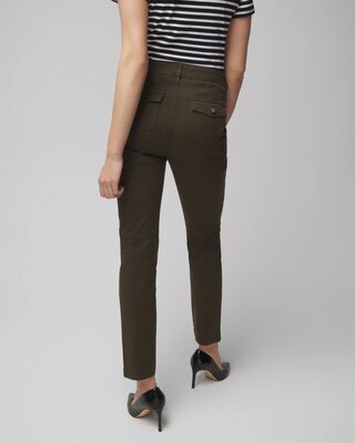 High-Rise Pret-A-Jet Slim Ankle Pants click to view larger image.