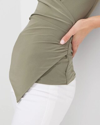 Outlet WHBM Sleeveless Wrap Top