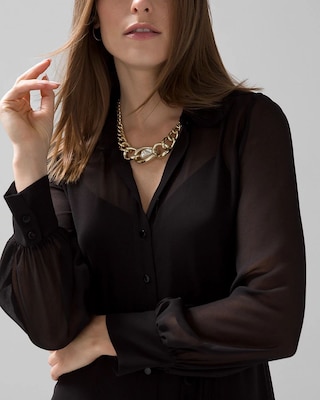 Black Shirt Dress