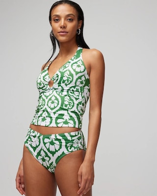 High-Waist Wrap Bikini Bottom