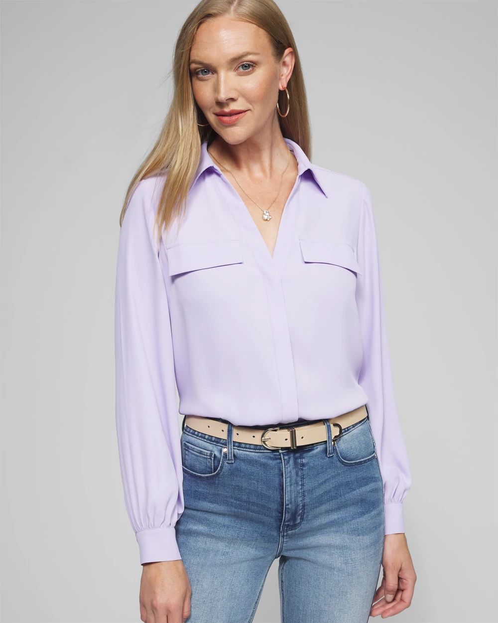Outlet WHBM Utility Shirt