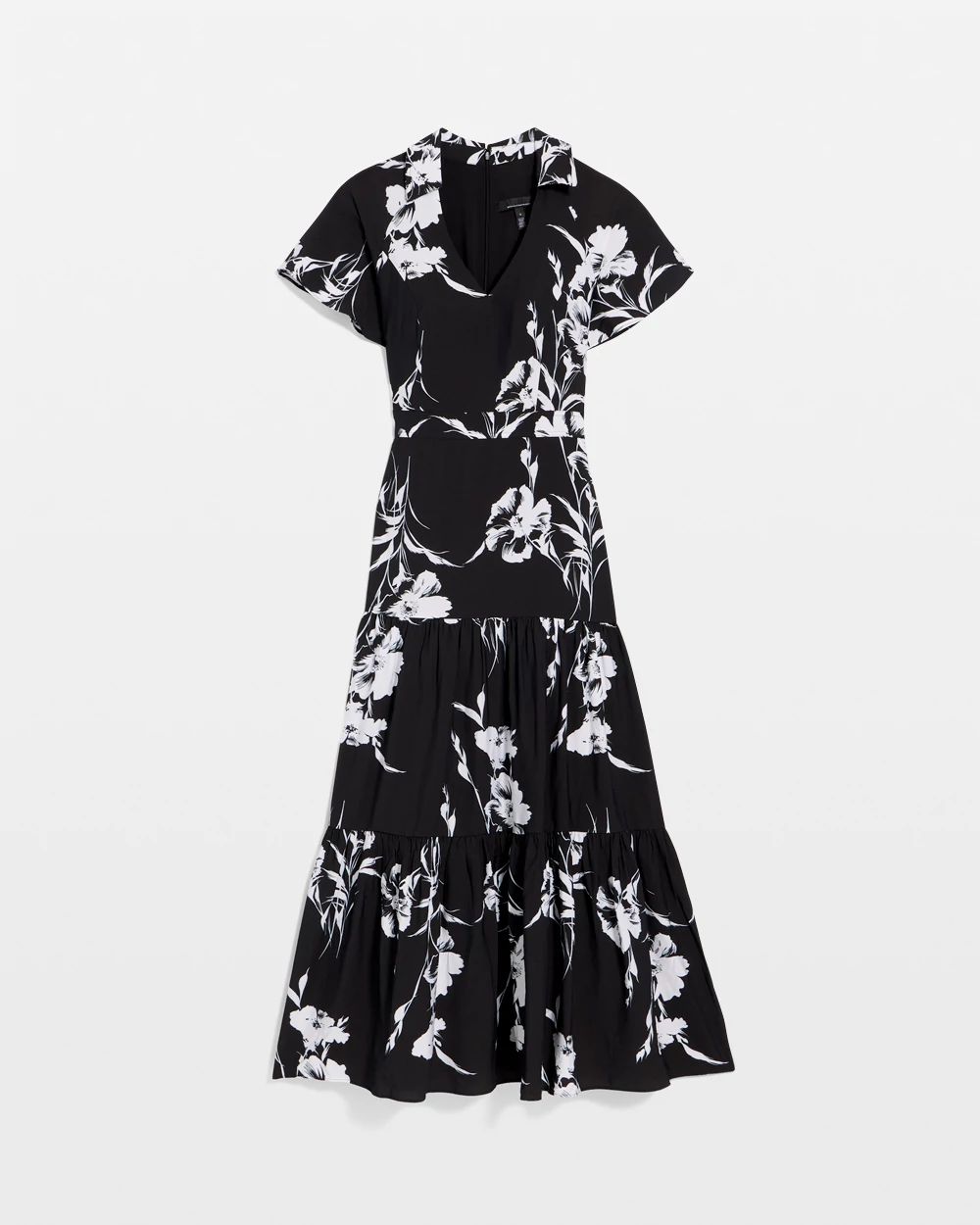 Tiered Midi Dress click to view larger image.