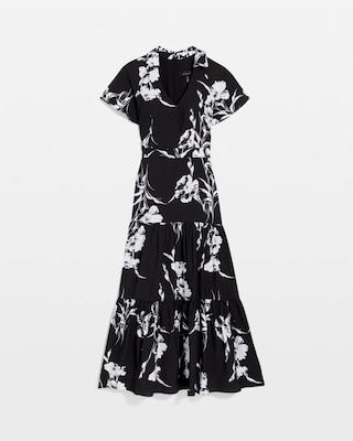 Tiered Midi Dress click to view larger image.