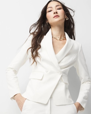 WHBM® Two-Button Studio Blazer click to view larger image.