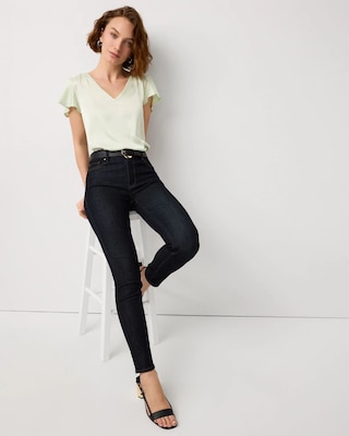 Satin Detail Glamgetter Tee click to view larger image.