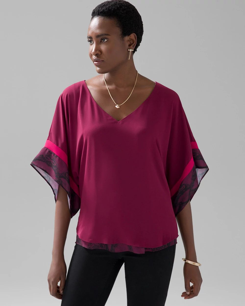 Kimono Sleeve Blouse