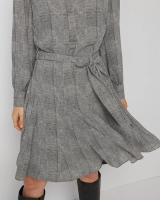 Long Sleeve Shirt Dress click to view larger image.