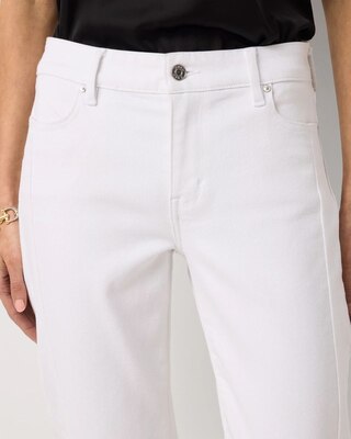 Seam Detail Mid Rise Girlfriend Jean click to view larger image.