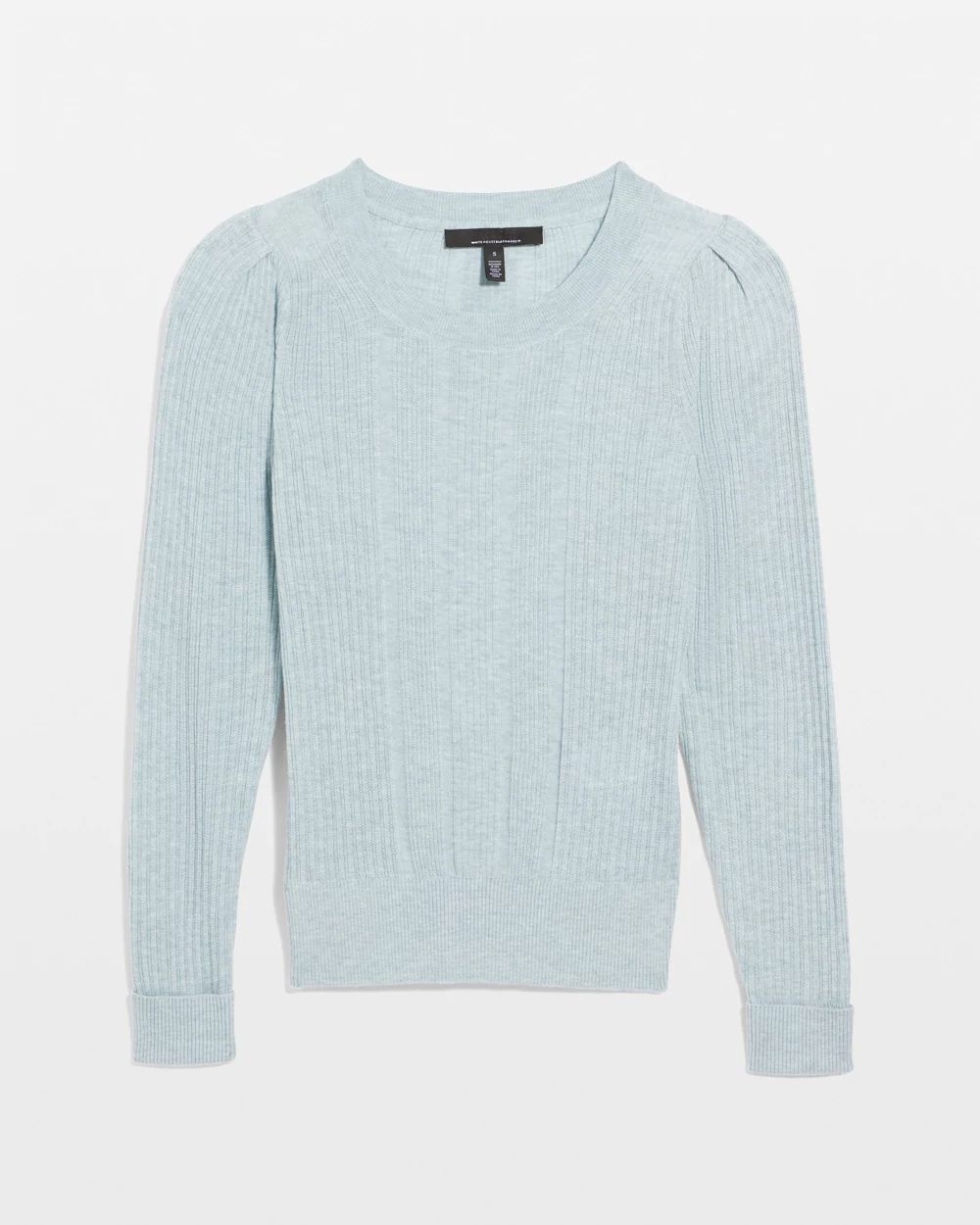 Cashmere Blend Crewneck Sweater click to view larger image.