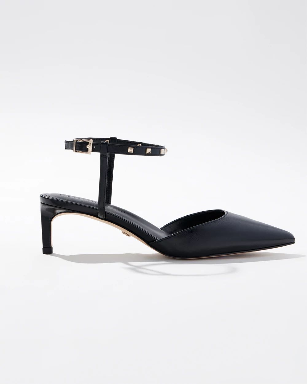 Studded Strap Heel