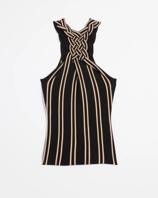 Striped Braided Halter