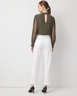 Pret High Rise Straight Ankle Pant click to view larger image.