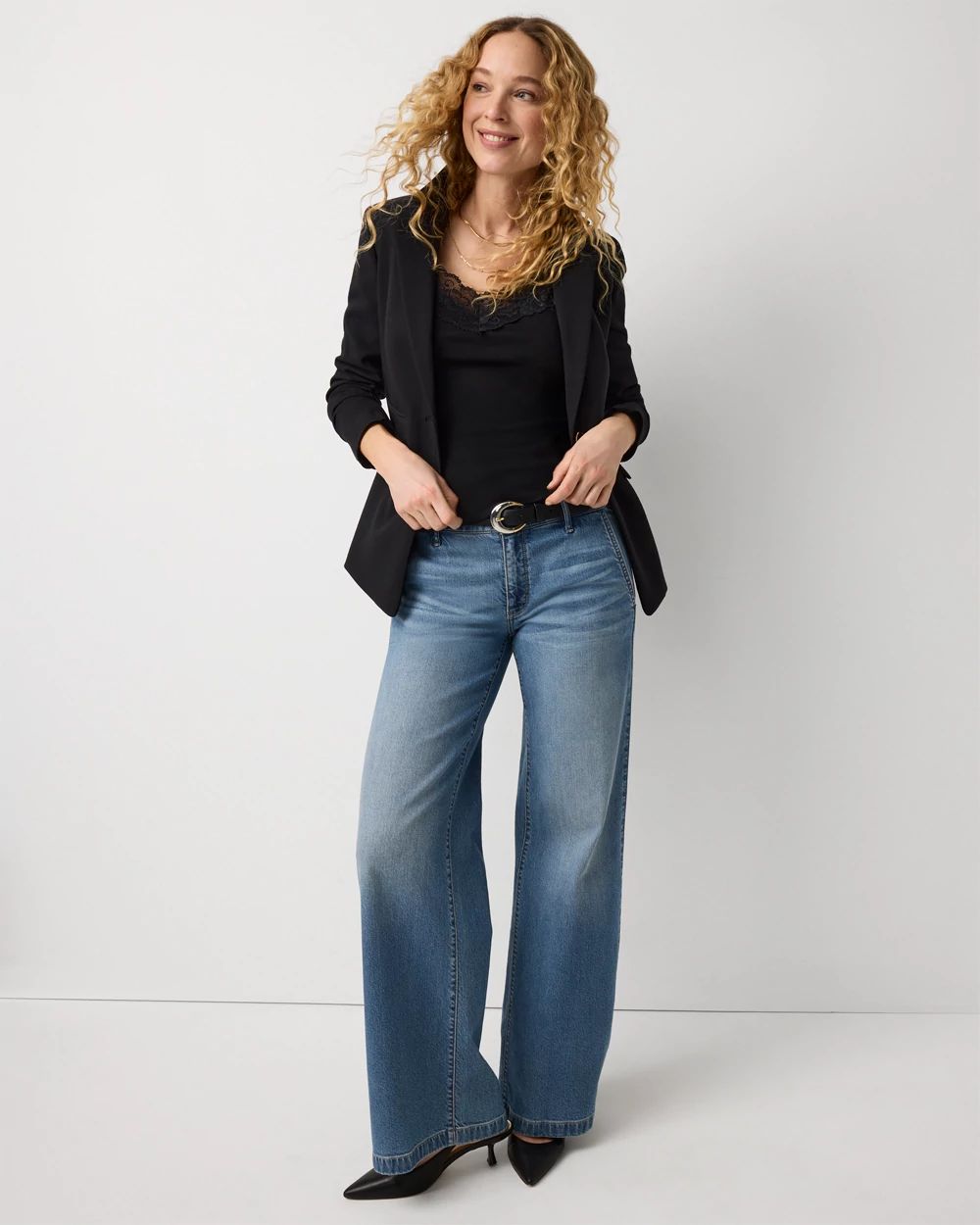 WHBM FORME™ Lace Trim Cami click to view larger image.