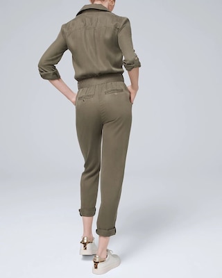 Roll-Tab Utility Jumpsuit