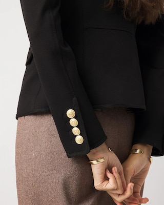 Ponte Button Detail Jacket click to view larger image.
