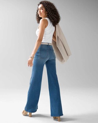 High-Rise Everyday Soft Denim™ Wide Leg Jeans click to view larger image.