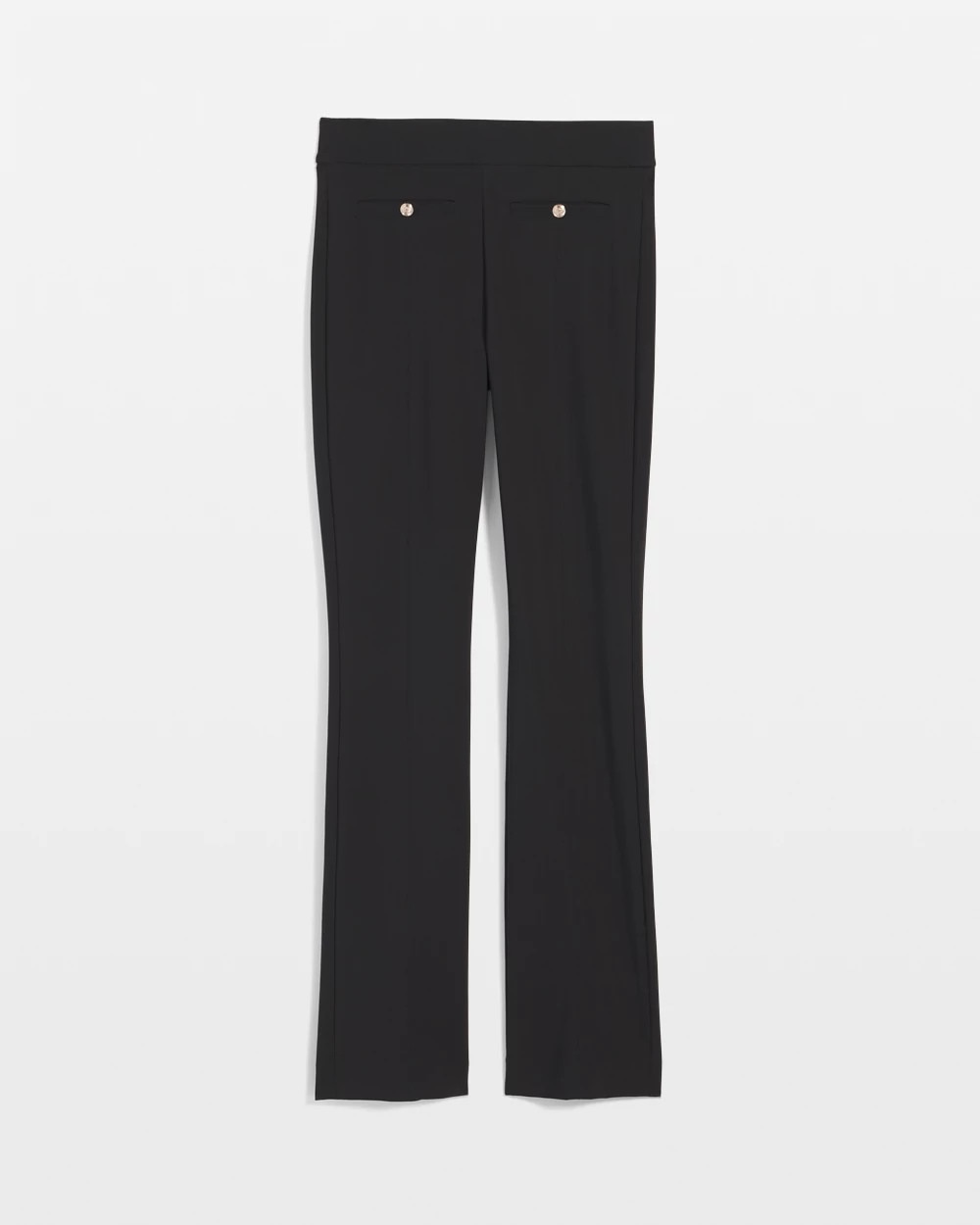High-Rise Scuba Bootcut Pants