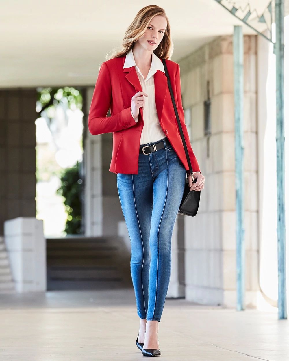 Petite Luxe Suiting Blazer Jacket