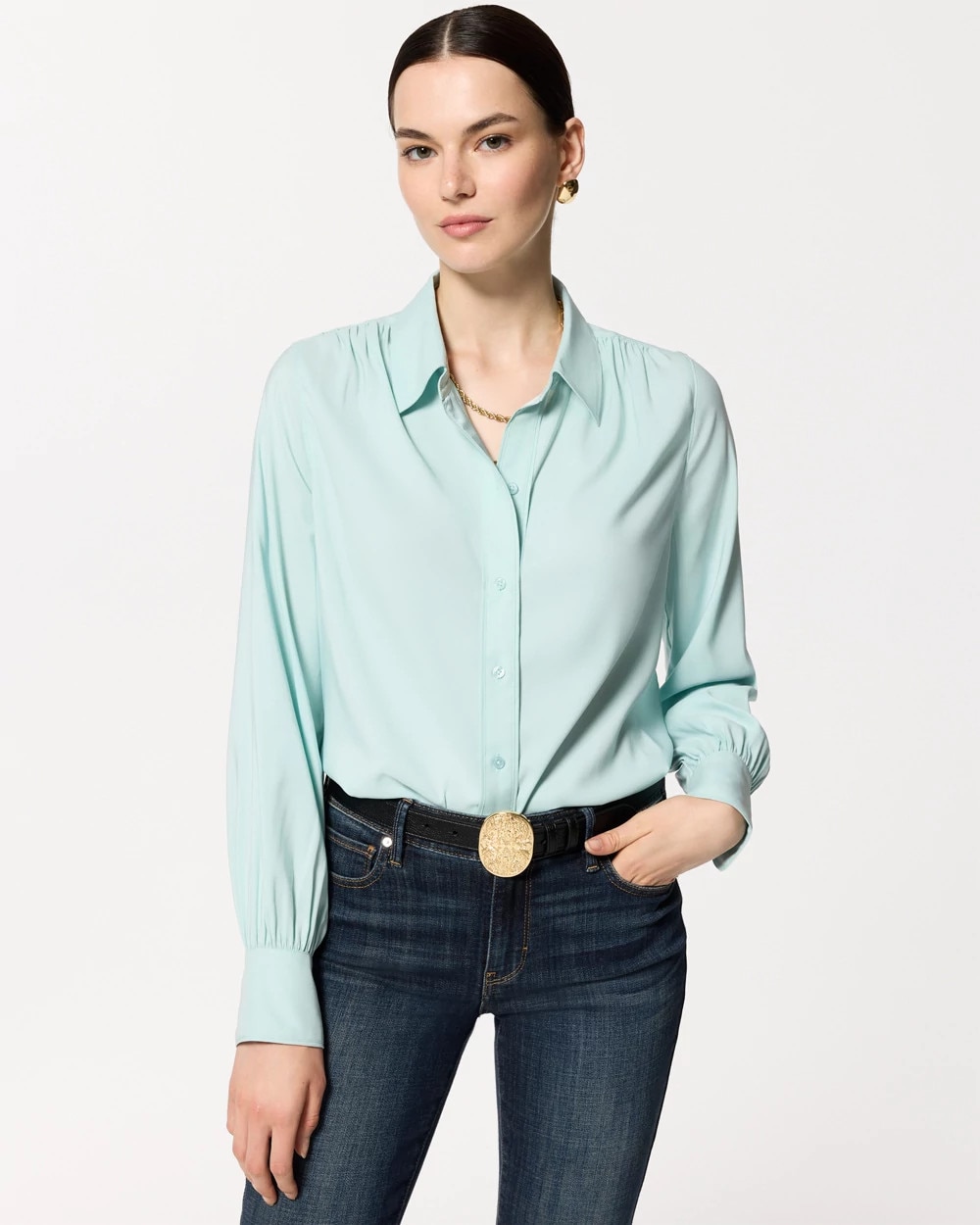 Matte Satin Soft Shirt