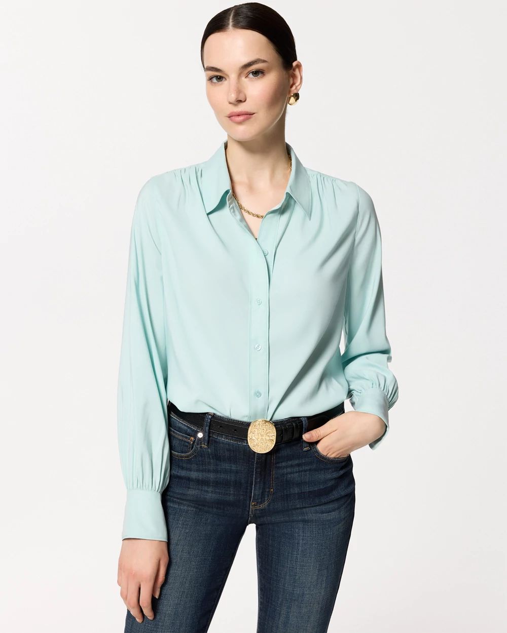 Matte Satin Soft Shirt