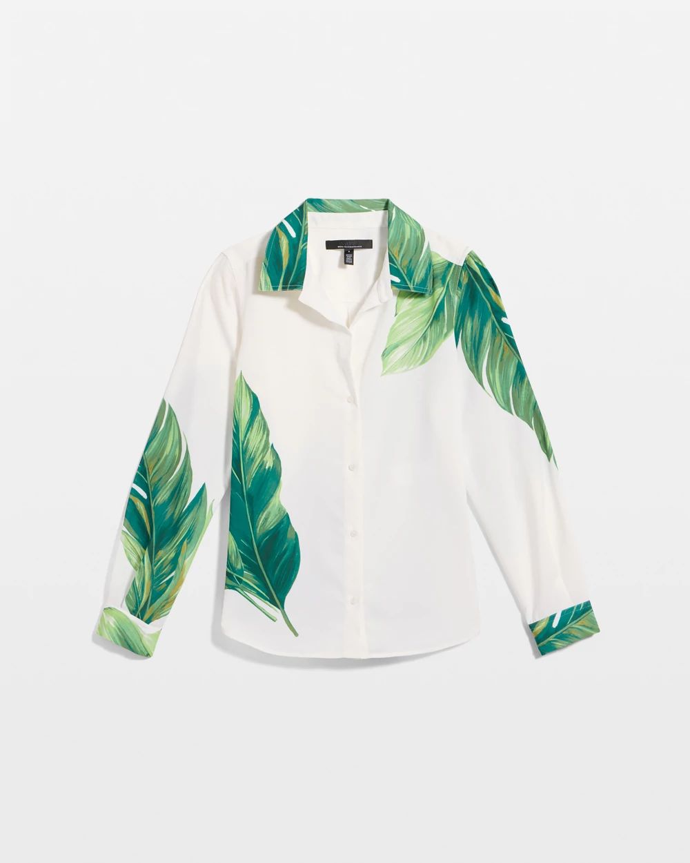 Petite Satin Twill Button Front Shirt