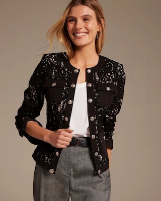 WHBM® Stylist Lace Jacket