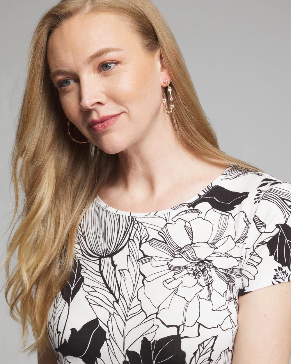 Outlet WHBM Crew-Neck Foundation Tee