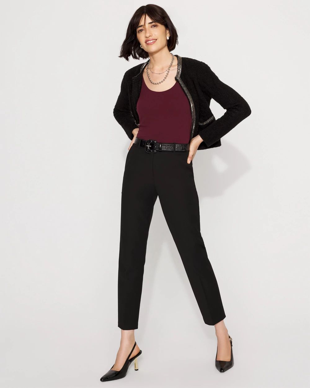 WHBM FORME™ All Ways Stretch Dual Neck Tank click to view larger image.