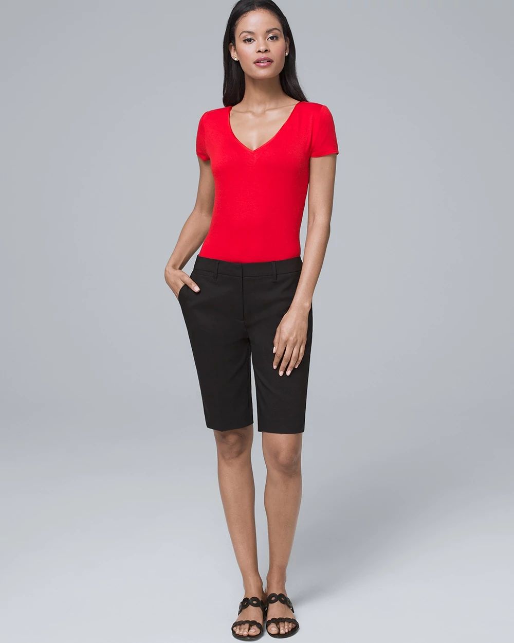 11-Inch Smooth Stretch Bermuda Shorts