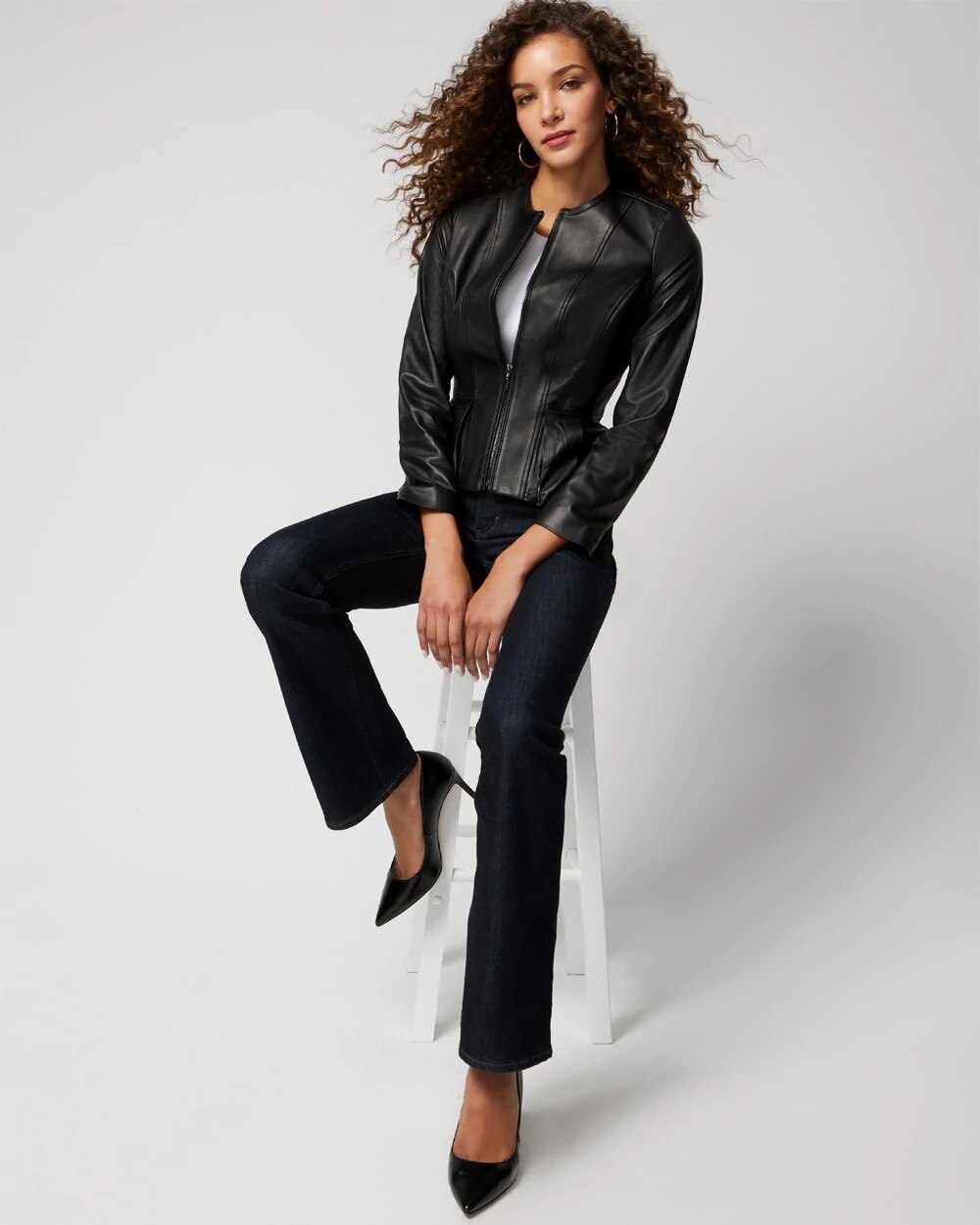 Leather Flirty Jacket - image 2