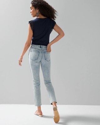 High Rise Sculpt Straight Leg Jeans