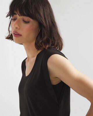 High-Rise Scoop Neck Tee click to view larger image.