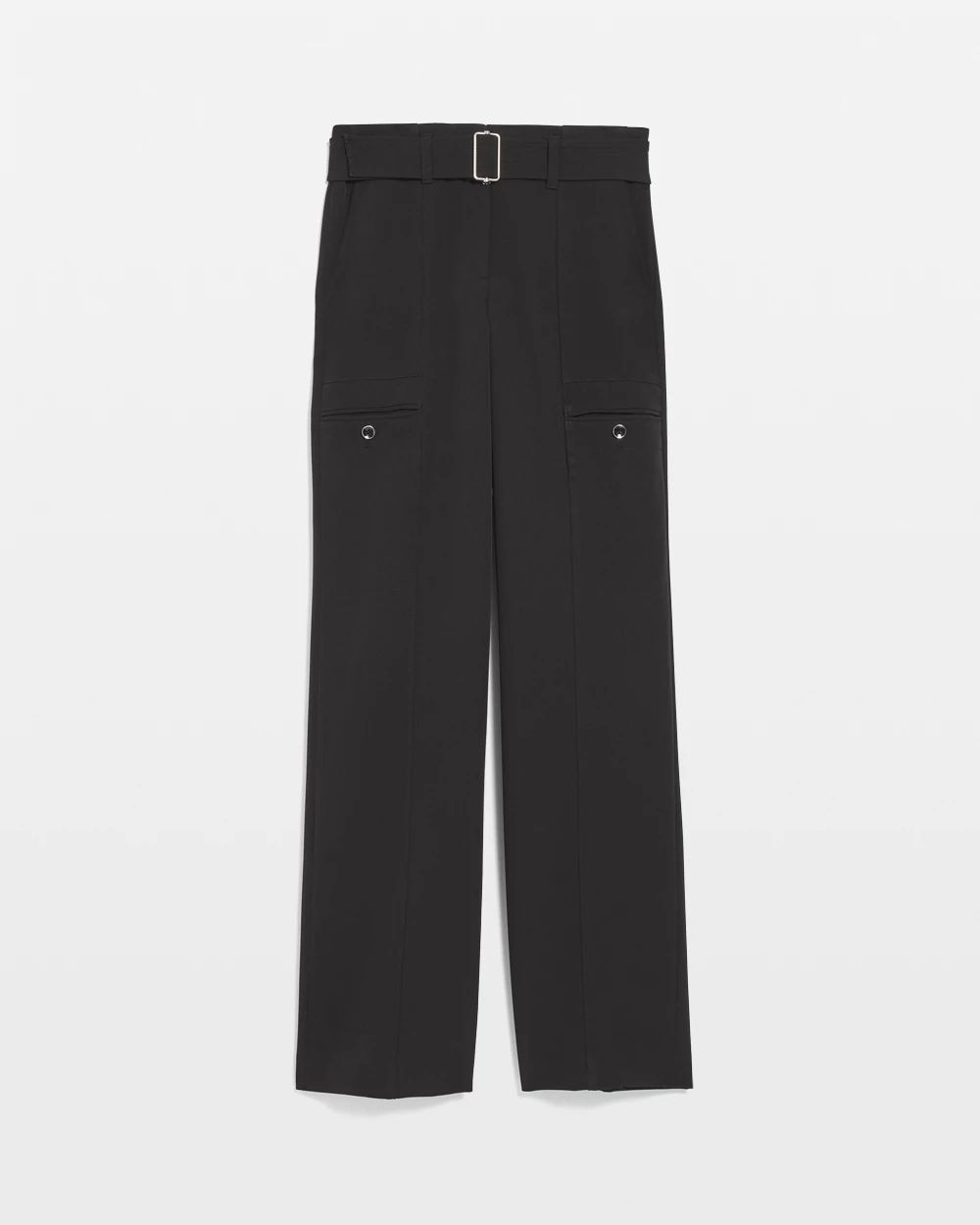 Belted Utility Wide Leg Pant click to view larger image.