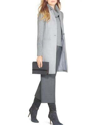 Suede Clutch
