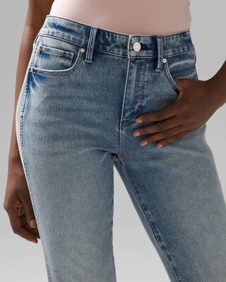 High-Rise Sculpt Straight Jeans