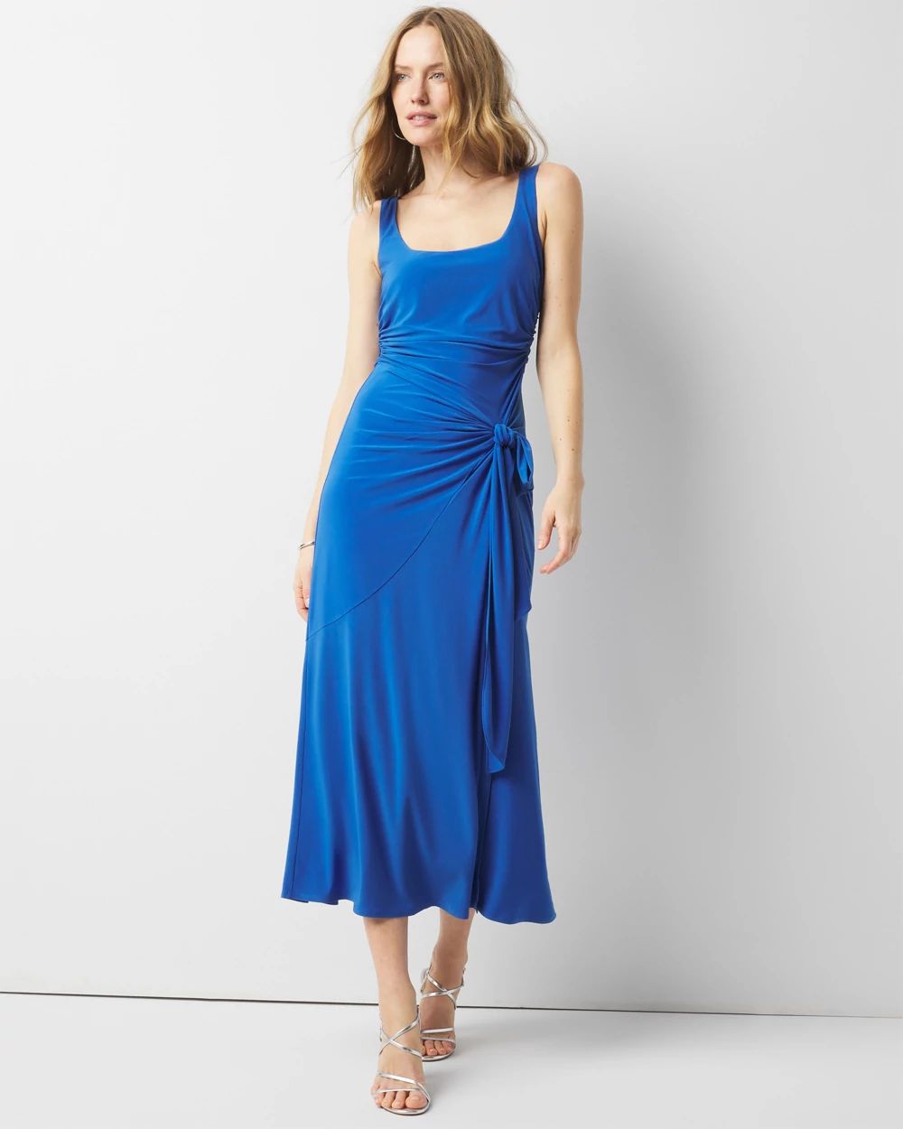Sarong Midi Dress
